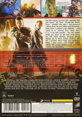 Terminator: Ocalenie [DVD]