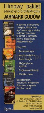 Jarmark cudów filmowy pakiet edukacyjno-profilaktyczny [6DVD]+[2KSIĄŻKA]