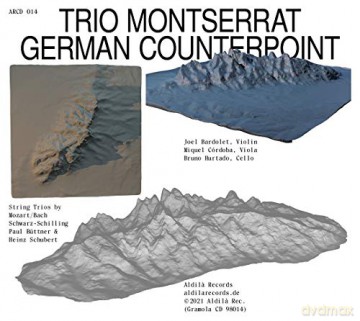 Johann Sebastian Bach: Trio Montserrat-German Counterpoint [CD]