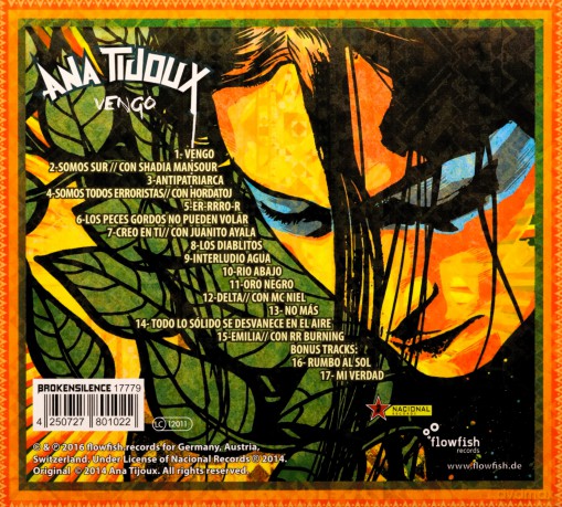 Ana Tijoux: Vengo [CD]