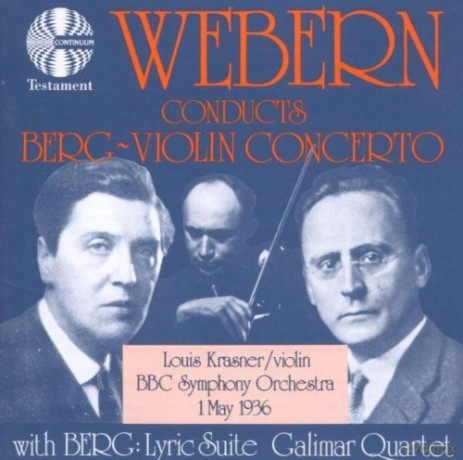 Alban Berg: Violinkonzert Dem Andenken eines Engels [CD]