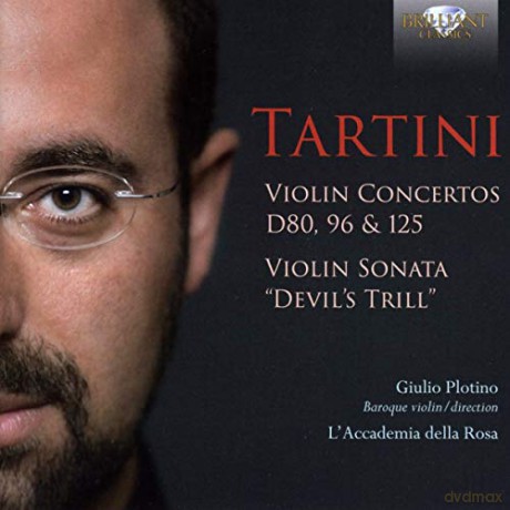 Giuseppe Tartini: Violinkonzerte D.80,96,125 [CD]