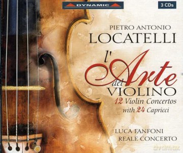 Pietro Locatelli: Violinkonzerte op.3 Nr.1-12 L'Arte del Violino [3CD]