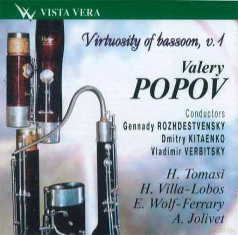 Heitor Villa-Lobos: Virtuosity of Bassoon vol. 1 [CD]