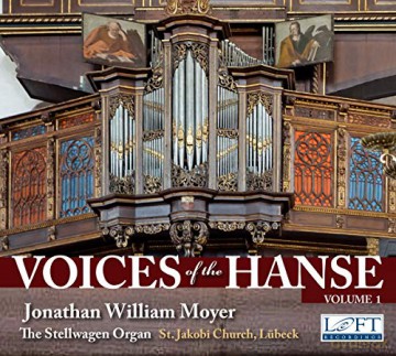 Hieronymus Praetorius: Voices of the Hanse vol. 1-Die Stellwangen-Orgel St. Jakobi Lubeck [CD]