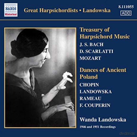 Johann Sebastian Bach: Wanda Landowska-Treasury of Harpsichord Music [CD]