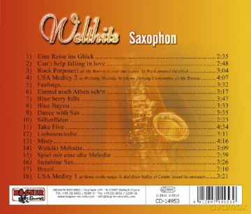 Welthits-Saxophon [CD]