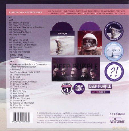 Deep Purple: Whoosh! (Limited Hattrick) (Box Set) [2CD]