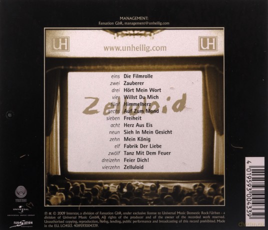 Unheilig: Zelluloid [CD]