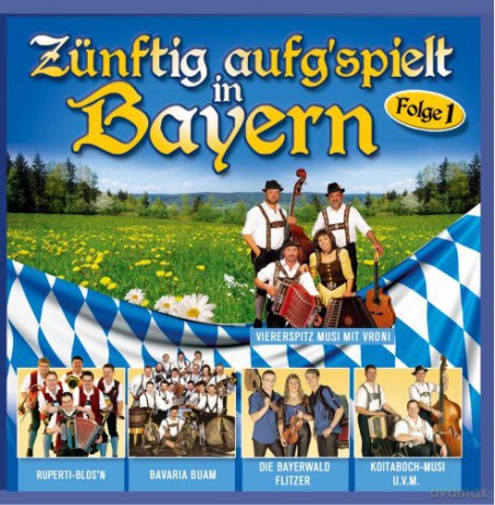 Zunftig aufgspielt in Bayern [CD]