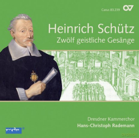 Heinrich Schutz: Zwolf geistliche Gesenge (Carus Schutz-Edition vol. 4) [CD]