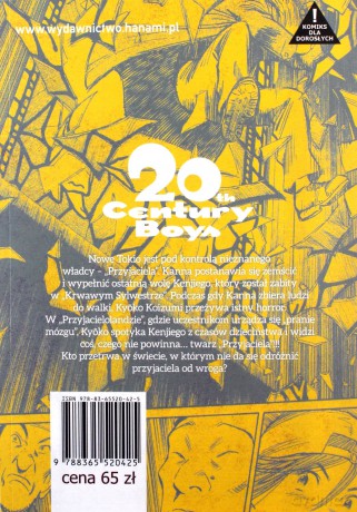 20th Century Boys - Chłopaki z XX wieku (Tom 5) - Naoki Urasawa [KOMIKS]