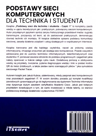 Podstawy sieci komputerowych dla technika i studenta Część 1 - Jakub Kubica [KSIĄŻKA]