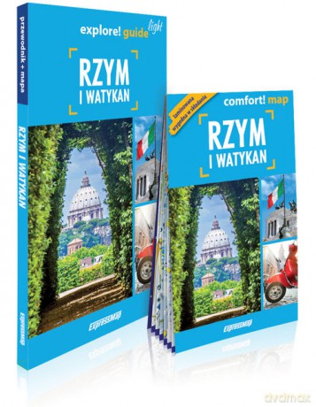 Rzym i Watykan light przewodnik + mapa [KSIĄŻKA]