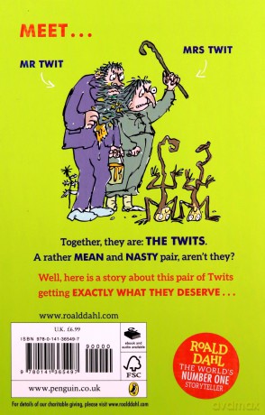 The Twits - Roald Dahl [KSIĄŻKA]