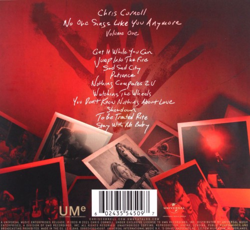 Chris Cornell: No One Sings Like You Anymore [CD]