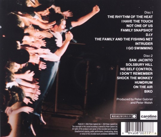 Peter Gabriel: Plays Live [2CD]