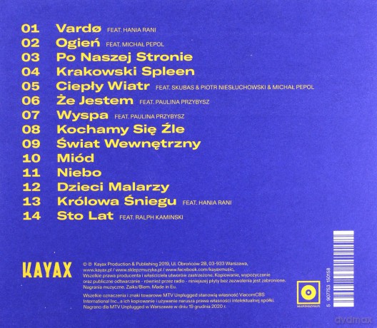Natalia Przybysz: MTV Unplugged [CD]