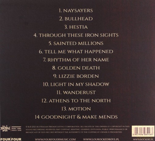 The Rumjacks: Hestia (digipack) [CD]