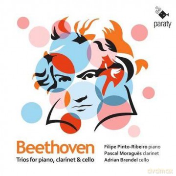 Beethoven: Trios For Piano Clarinet And Cello Pinto-Ribeiro Moragues Brendel [CD]