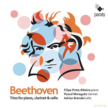 Beethoven: Trios For Piano Clarinet And Cello Pinto-Ribeiro Moragues Brendel [CD]