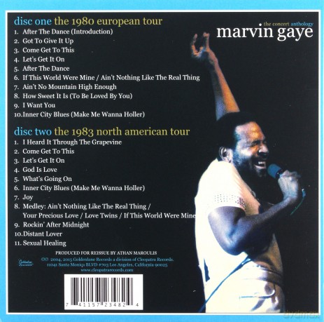 Marvin Gaye: The Concert Anthology [2CD]