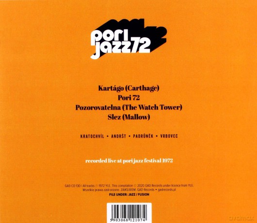 Jazz Q Pori Jazz 72 [CD]