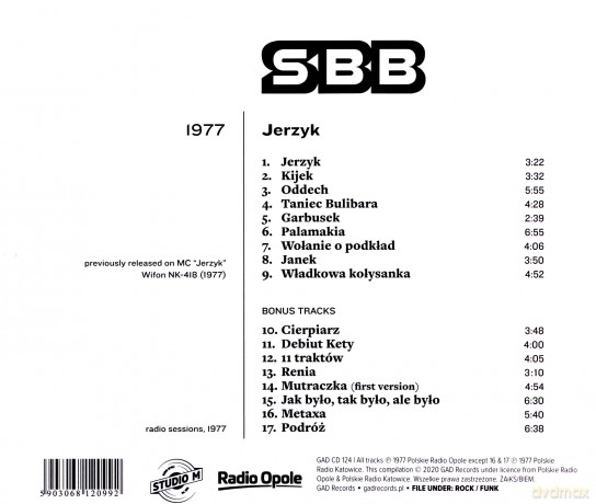 SBB: Jerzyk [CD]