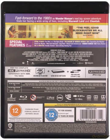 Wonder Woman 1984 [Blu-Ray 4K]+[Blu-Ray]