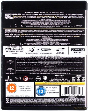 Wonder Woman / Wonder Woman 1984 [2xBlu-Ray 4K]+[2xBlu-Ray]