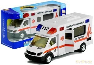 Ambulans Karetka Pogotowie Jeździ Świeci 1:48 [GRA]