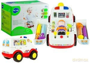 Auto na Baterie Ambulans + Pacjent Karetka Lekarz [GRA]
