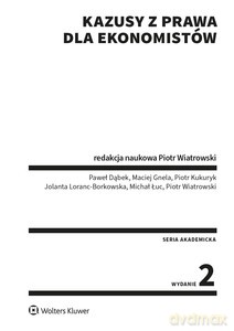 Kazusy z prawa dla ekonomistów - Piotr Wiatrowski [KSIĄŻKA]