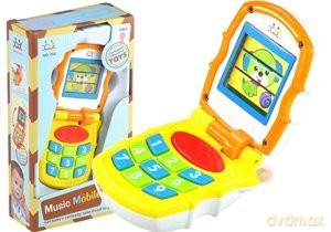 Kolorowy Muzyczny Telefon Komórkowy Dla Maluszka [GRA]
