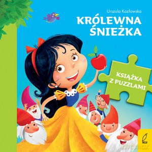 Książka z puzzlami. Królewna Śnieżka - Urszula Kozłowska [KSIĄŻKA]