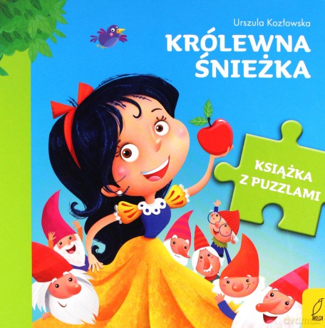 Książka z puzzlami. Królewna Śnieżka - Urszula Kozłowska [KSIĄŻKA]