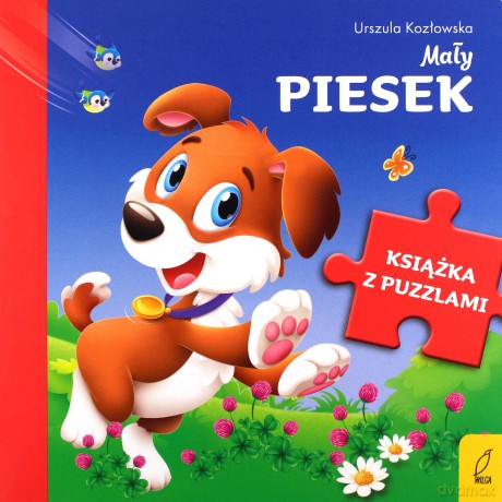 Książka z puzzlami. Mały piesek - Urszula Kozłowska [KSIĄŻKA]
