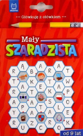 Mały szaradzista od 9 lat. Książeczka czerwona [KSIĄŻKA]