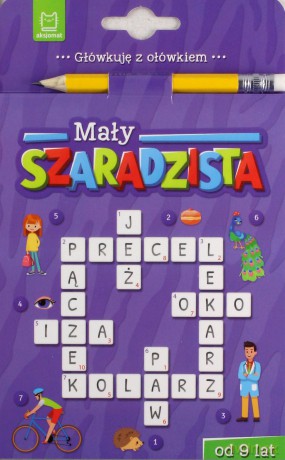 Mały szaradzista od 9 lat. Książeczka fioletowa [KSIĄŻKA]