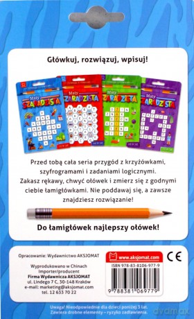 Mały szaradzista od 9 lat. Książeczka niebieska [KSIĄŻKA]