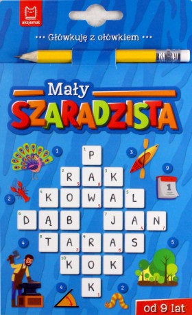 Mały szaradzista od 9 lat. Książeczka niebieska [KSIĄŻKA]