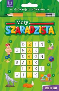 Mały szaradzista od 9 lat. Książeczka zielona [KSIĄŻKA]