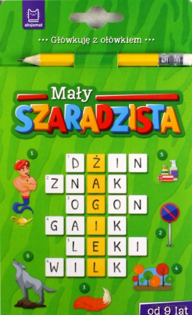 Mały szaradzista od 9 lat. Książeczka zielona [KSIĄŻKA]
