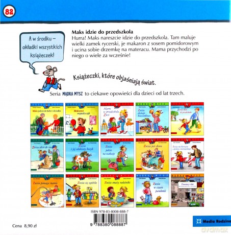 Mądra Mysz. Maks idzie do przedszkola - Christian Tielmann [KSIĄŻKA]