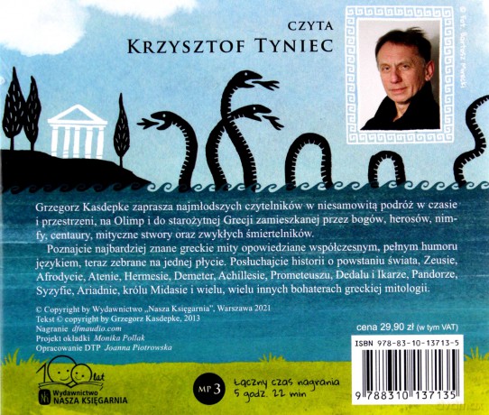 Mity greckie dla dzieci - Grzegorz Kasdepke [Audiobook]