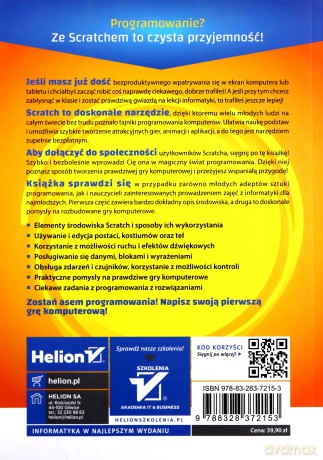 Młodzi giganci programowania Scratch [KSIĄŻKA]