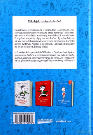 Nieznane przygody Mikołajka - René Goscinny, Jean-Jacques Sempé [KSIĄŻKA]