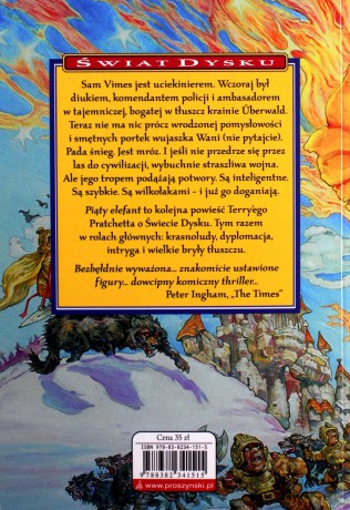 Piąty elefant - Terry Pratchett [KSIĄŻKA]