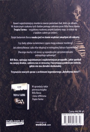 Trupia Farma. Nowe śledztwa - Bill Bass, Jon Jefferson [KSIĄŻKA]