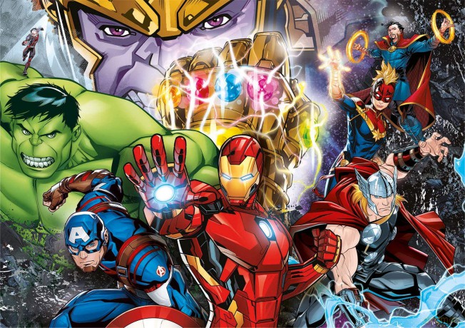 CLEMENTONI 104 el. Marvel [PUZZLE]